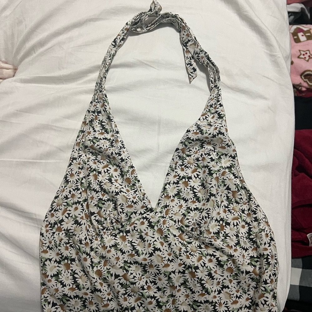 Flower Halter Top